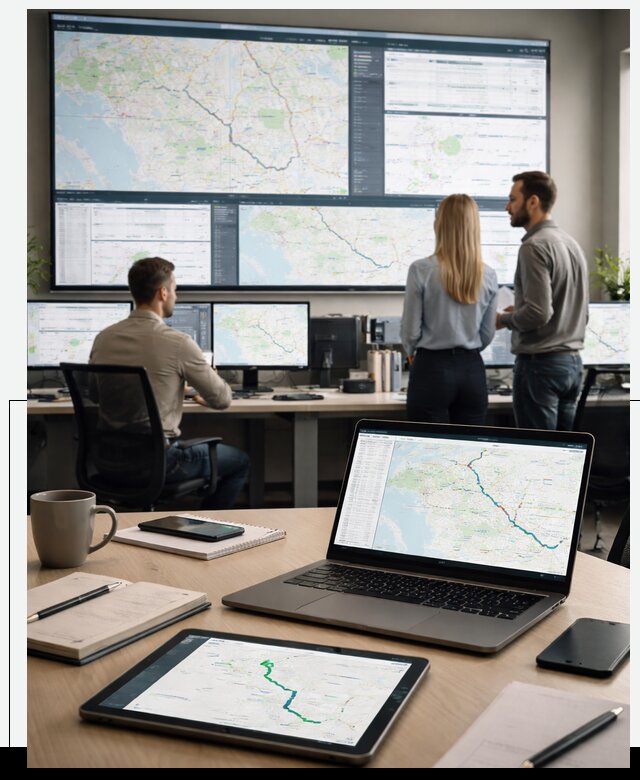 Трекинг грузов и Fleet Management, мониторинг автопарка в Приморско-Ахтарске