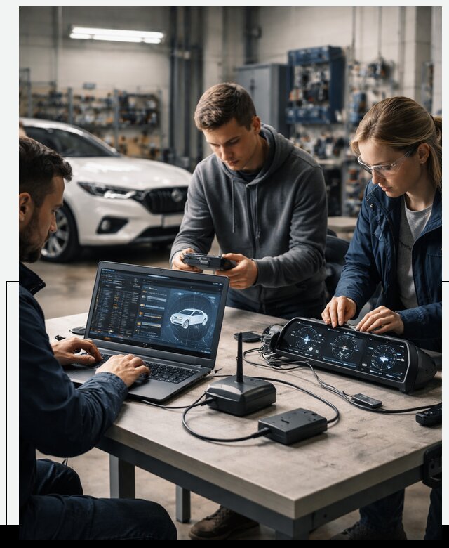 Разработка Connected Car и ПО для автопрома в Приморско-Ахтарске