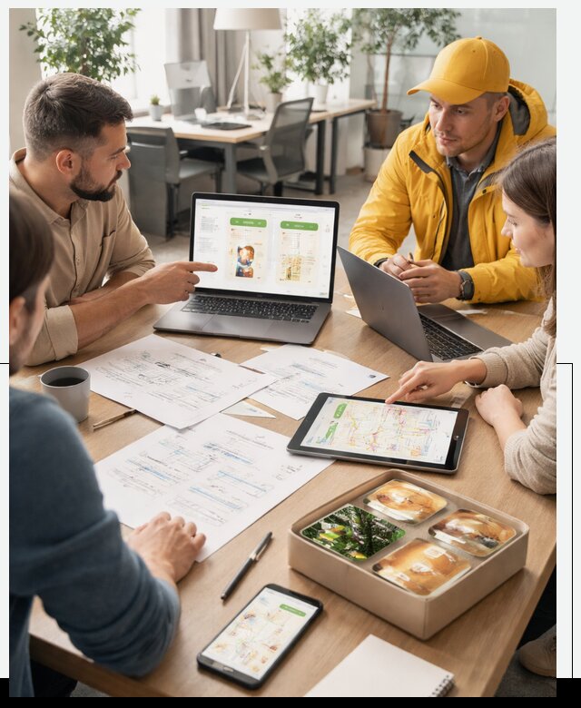 Разработка агрегатора доставки еды в Приморско-Ахтарске от 15207 р., АвикейПрр